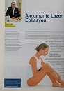 Antalya Dermatologist Kubilay Yucel Magazine Article about Alexandrite Laser Hair Removal