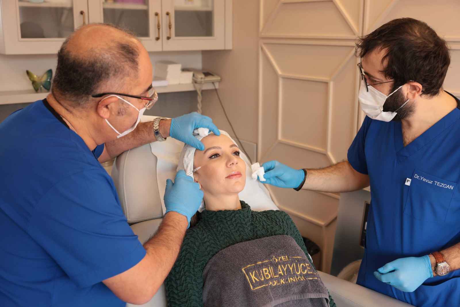 Botox treatment at Private Kubilay Yucel Clinic in Antalya